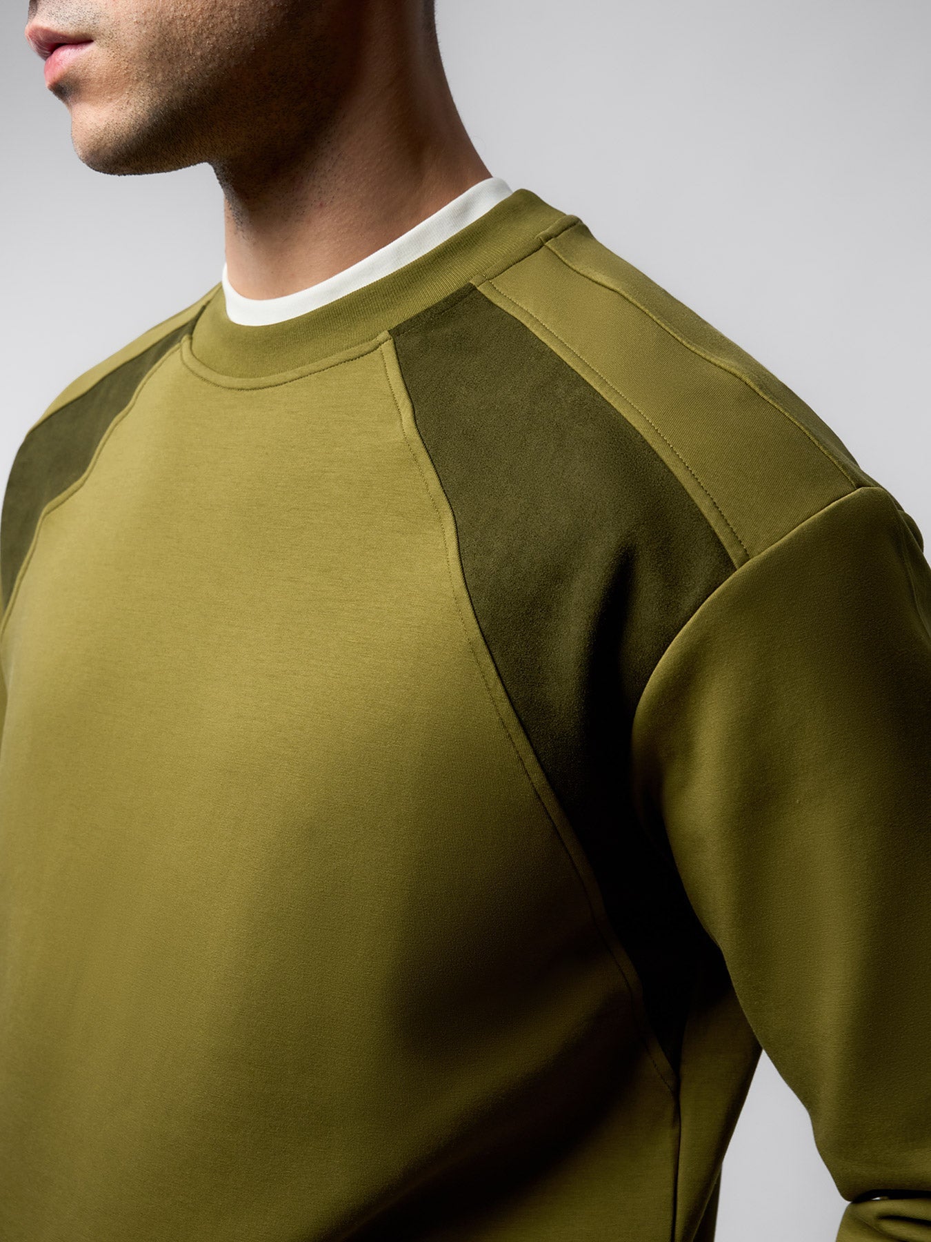 CozySpacer SuedePatch Sweatshirt