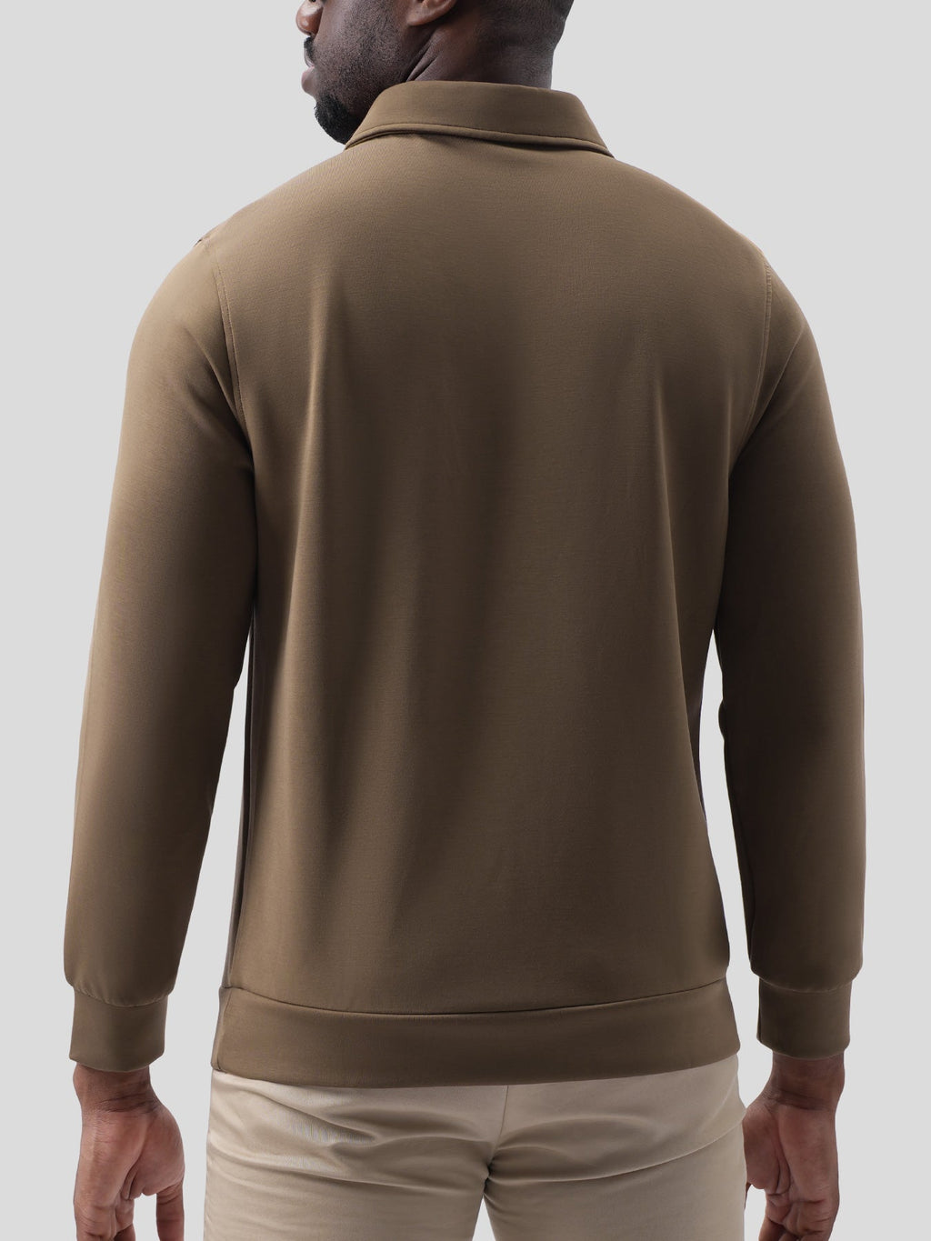 Modal Blend Half Zip Polo