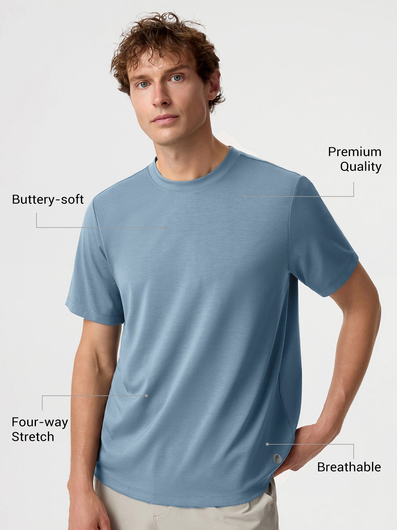 Modal Air Crew Neck Tee